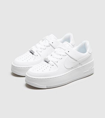 Botasky Nike Air Force 1 Sage Low Air Force 1 Sage Low - Damske Topanky Biele | VUA-743608